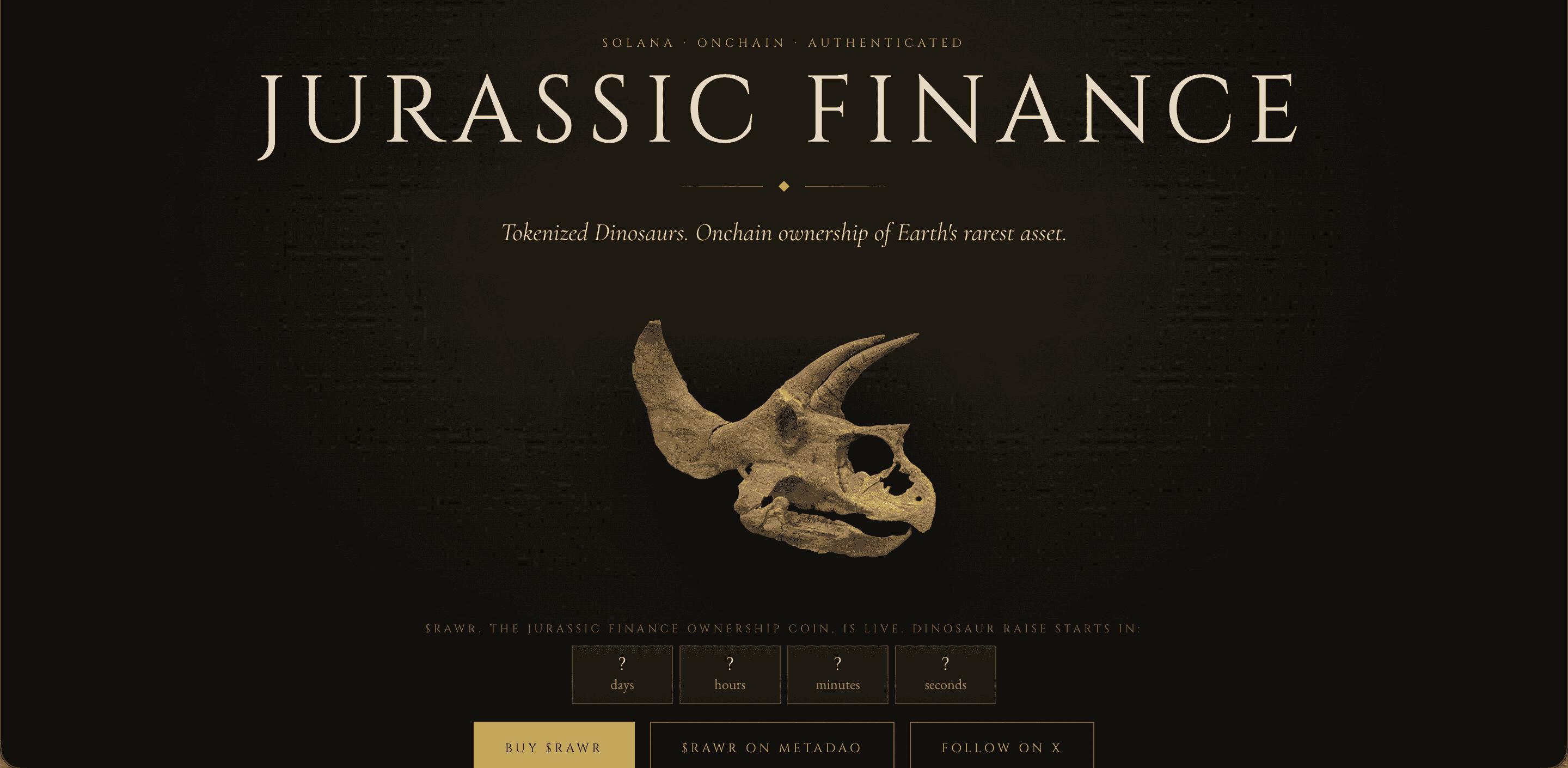 Jurassic Finance