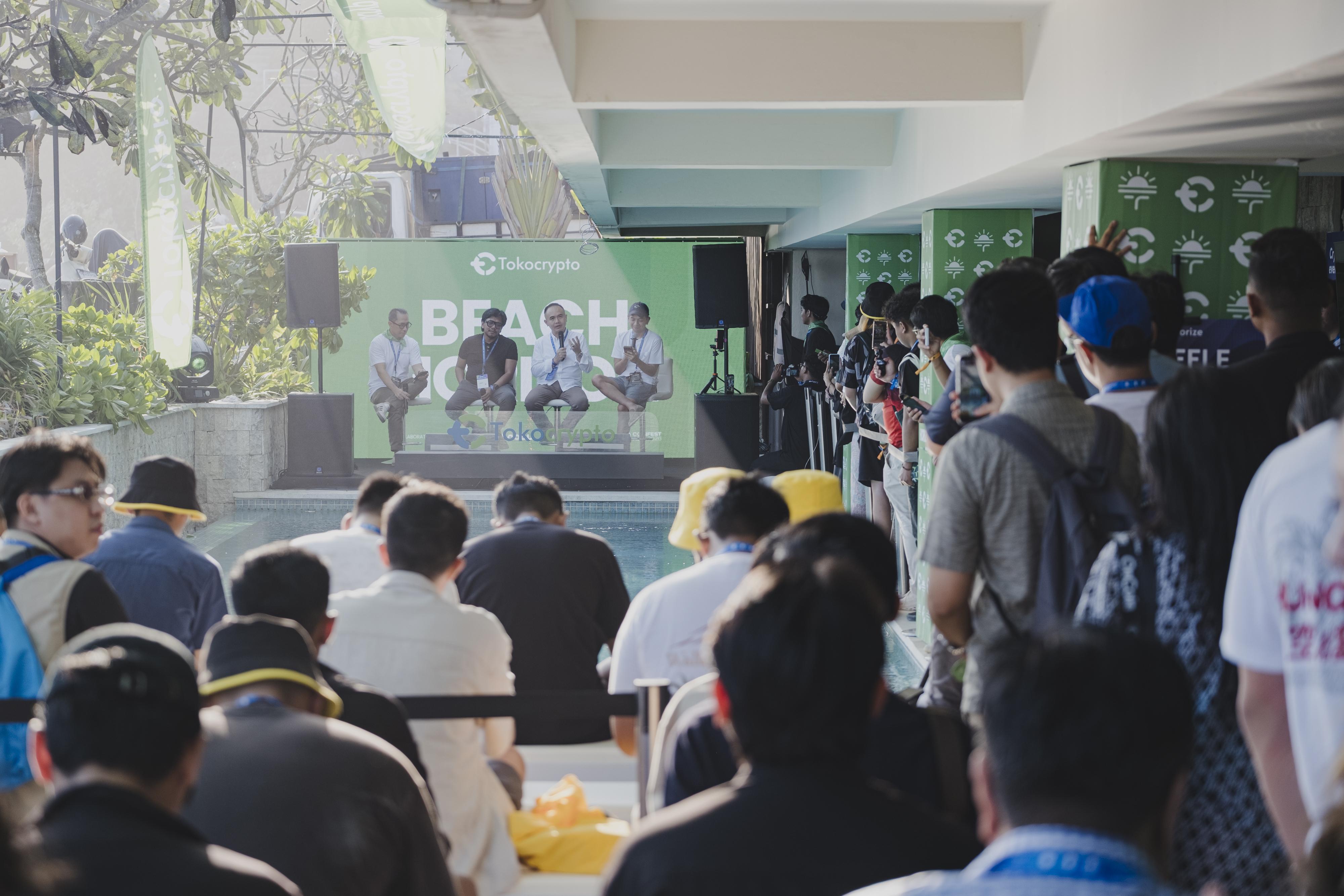 Tokocrypto Beach Horizon, bagian dari perhelatan Coinfest 2026 di Bali pada 21 Agustus 2026. Sumber: Tokocrypto.