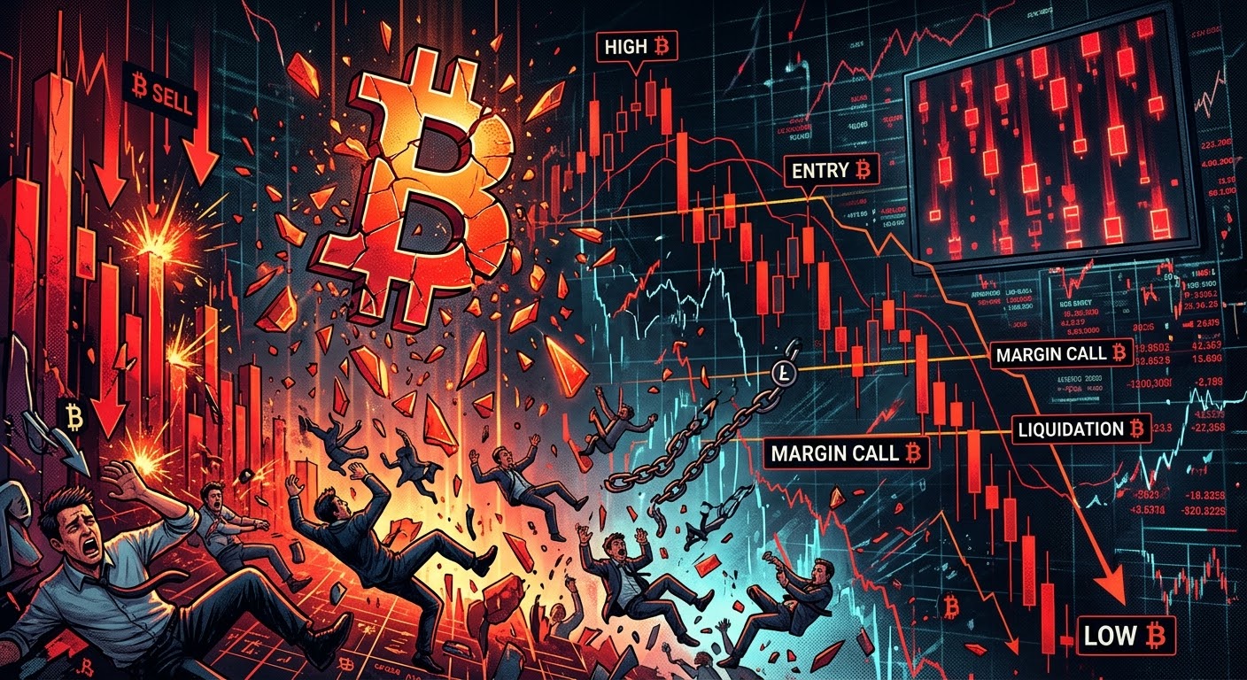 Likuidasi long bitcoin